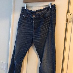 NSF straight slouch denim